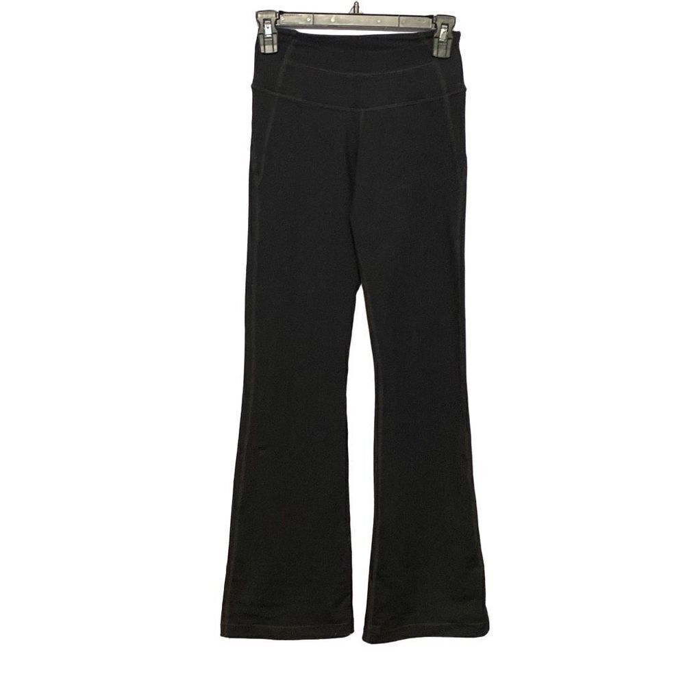 Yogosmoga Athletic Bootcut Leggings Size 4 Black